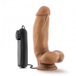 Tan Loverboy Vibrating Realistic Dildo