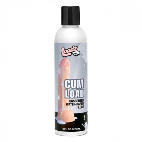 LOADZ CUM LOADED UNSCENTED WATER-BASED LUBE 8 OZ