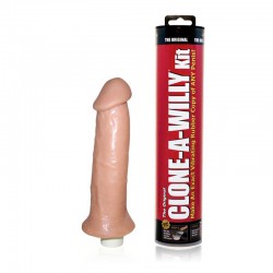 Clone-A-Willy Silicone Dildo Light Skin Tone