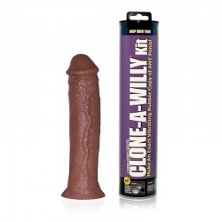 Clone-A-Willy Silicone Dildo Deep Skin Tone