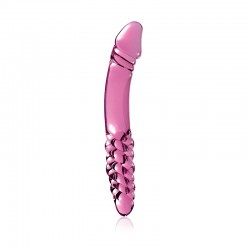 Icicles No. 57 Double-sided Textured Glass Dildo