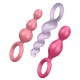 Booty Call Textured Anal Plugs set