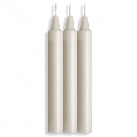 LaCire Pillar Drip Candles - White