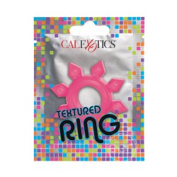 Assorted Color Texture Cock Ring Foil Pack