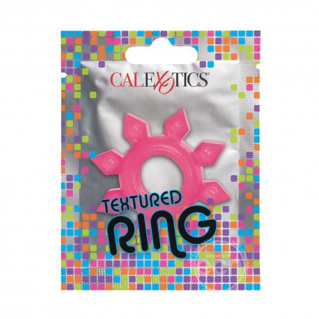 Assorted Color Texture Cock Ring Foil Pack